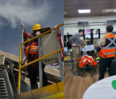 ST implementa sistema de operación remota para perforadoras en División Radomiro Tomic